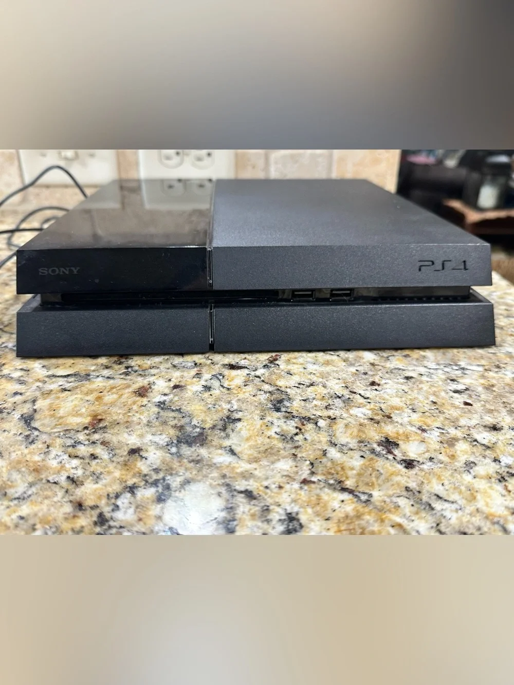 Sony PS4 Slim Console with Red DualShock Controller